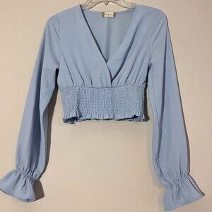 Alter'd State Blue Women's Crop Top